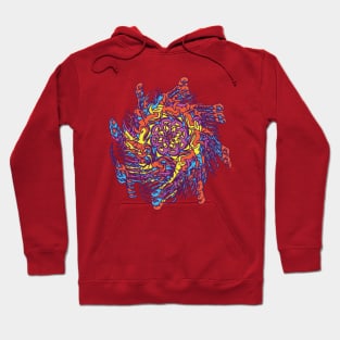 Psychedelic Flower Hoodie